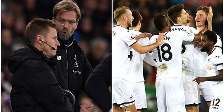Liverpool boss Jurgen Klopp explains angry confrontation with fan after Swansea defeat