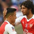 Arsenal midfielder Mohamed Elneny aims cheeky dig at Alexis Sanchez after Carabao Cup win