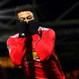 Jesse Lingard didn’t disappoint a young pitch-invader after Manchester United’s win
