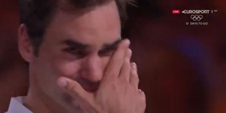 Roger Federer brought everyone to tears with his victory speech following record Grand Slam