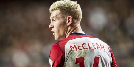James McClean has perfect response to West Brom fan who wants him out