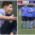 FAI Facebook stream cuts out at crucial moment as UCD clinch Collingwood Cup with dramatic late win over Queen’s