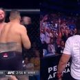 Undefeated UFC prospect Tai Tuivasa celebrates brutal knockout win by chugging beer from a shoe