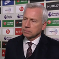Alan Pardew deserves credit for reaction to one of worst interview questions