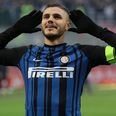 WATCH: Mauro Icardi cracks the crossbar from the kick-off
