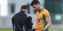 Corofin’s Martin Farragher controversially sent off in second minute against Moorefield