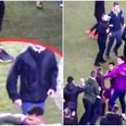 Sergio Aguero clashes with Wigan fan after FA Cup loss