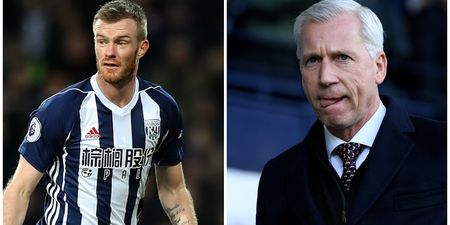 Chris Brunt got stuck into West Brom teammates and Alan Pardew after latest defeat
