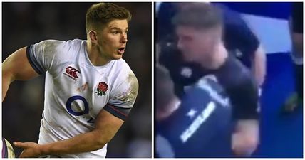 New footage emerges of Owen Farrell’s tunnel clash before England’s defeat to Scotland