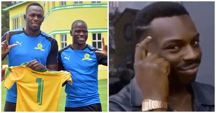 Usain Bolt masterfully trolled the entire world by bigging up his switch to football