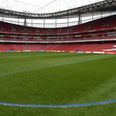 Arsenal fans aren’t happy as ground staff paint pitch markings blue ahead of Manchester City visit