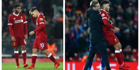 Oxlade-Chamberlain has stepped up in a big way in the absence of Coutinho