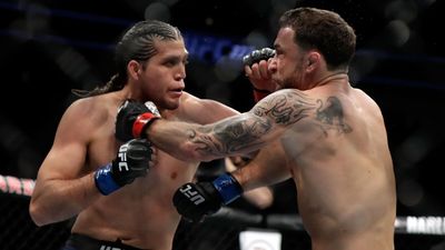What Brian Ortega did to Frankie Edgar in the first round of their UFC 222 bout was simply unreal