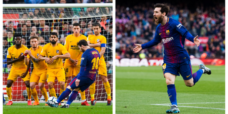WATCH: Lionel Messi scores stunning free-kick to reach 600 career goals