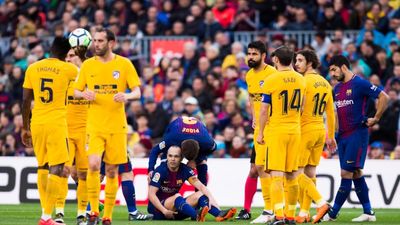 Barcelona midfielder Andres Iniesta a serious doubt for Champions League clash with Chelsea