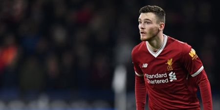 Andy Robertson rewards Liverpool fan’s selfless act by sending signed Firmino jersey