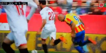 Simone Zaza with one of the worst dives you’ll ever see
