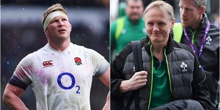 There was a lovely moment between Joe Schmidt and Dylan Hartley after Ireland’s victory