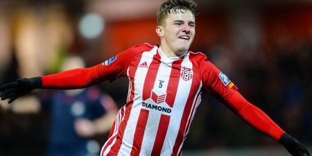 Derry City dynamo Ronan Hale, like his grandfather before him, delights in lighting up the Brandywell