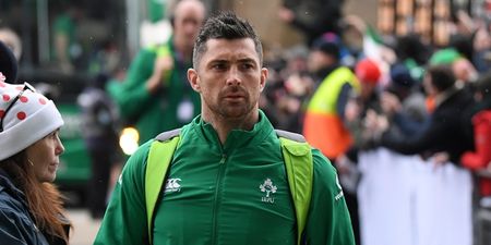 Shane Ross mistakes Rob Kearney for Dave at Ireland homecoming