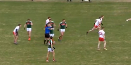 Andy Moran accused of “barging” referee during Tyrone game