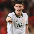 Declan Rice, looking like he was born in an Ireland shirt, played with his head and his heart against Turkey