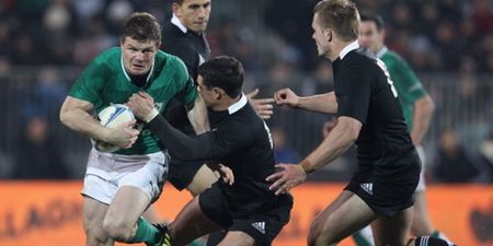 ‘He was someone I looked up to when I first started my career’ – All Blacks World Cup winner on Brian O’Driscoll