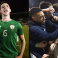 Declan Rice kissing the Ireland badge during dramatic celebrations makes us feel a little easier