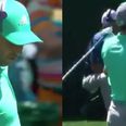 WATCH: Defending Masters champion Sergio Garcia dumps FIVE shots into the water
