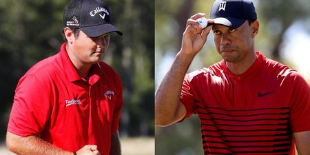 Patrick Reed has always worn red in tribute to Tiger Woods but Nike have other ideas for Masters Sunday
