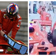 Ferrari F1 mechanic suffers horrendous leg break during Bahrain Grand Prix