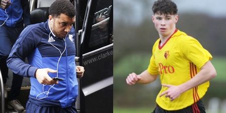 Troy Deeney encourages young Irish sensation to steer clear of game’s bad influences