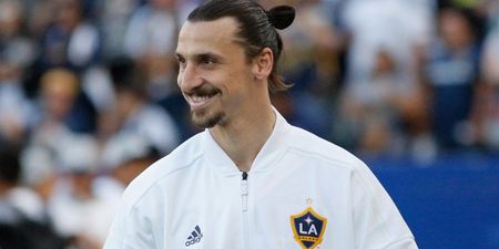 It didn’t take long for Zlatan Ibrahimovic to bag an appearance on popular American talk show