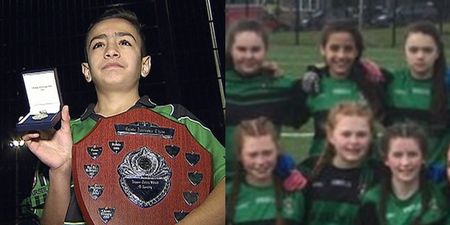 Syrian refugee brother and sister win GAA titles with west Belfast club Patrick Sarsfields