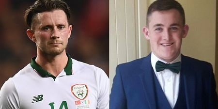 Ireland international Alan Browne donates jersey from debut in aid of paralysed Cork teenager