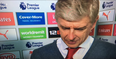 Geoff Shreeves’ question to Arsene Wenger was a little disrespectful