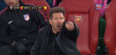 Fans think they figured out the insult Diego Simeone shouted at the referee