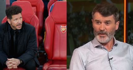 Roy Keane suggests Simeone for Arsenal manager for exactly the right reason