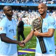 Eliaquim Mangala derided for appearing at Manchester City’s title presentation