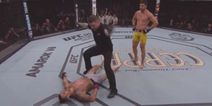 Lyoto Machida recreates two of the most famous knockouts in UFC history to retire Vitor Belfort