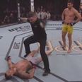 Lyoto Machida recreates two of the most famous knockouts in UFC history to retire Vitor Belfort