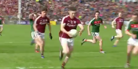 Colm Boyle’s reaction to Johnny Heaney getting on the ball said it all