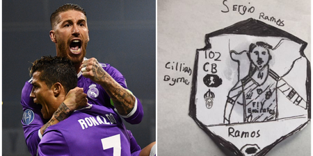 Sergio Ramos reaches out to nine-year-old Dub to thank him