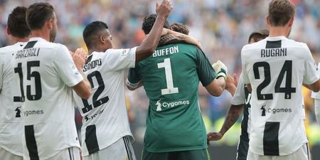 WATCH: Emotional scenes as Gianluigi Buffon exits the field as a Juventus player for the final time
