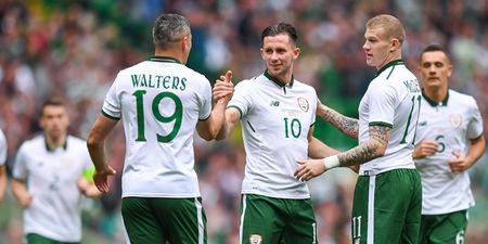 Alan Browne scored his first goal for Ireland with a nice strike against Celtic