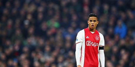 Justin Kluivert looks set to be leaving Ajax for a major European side