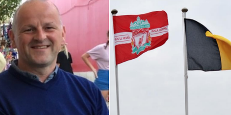 Sean Cox’s GAA club fly the Liverpool flag and release touching statement of support