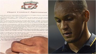 What was really on the contract that Fabinho signed at Liverpool unveiling