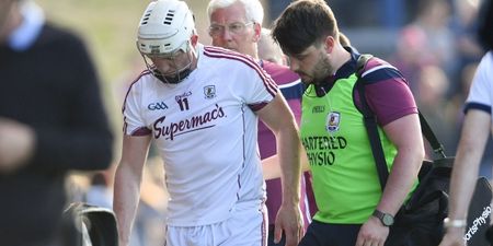 Joe Canning offers positive update after limping out of Galway’s win over Wexford with suspected knee injury