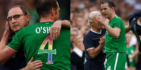 John O’Shea bows out to touching standing ovation at the Aviva